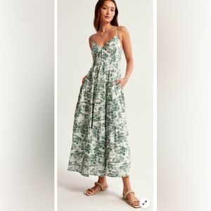 Abercrombie & Fitch Maxi Dress Sz XL EUC